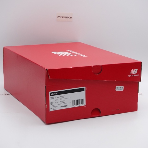 NEW Men's New Balance Fresh Foam X More v5 Running Shoes MMORLB5 Blue Agate - Picture 16 of 16